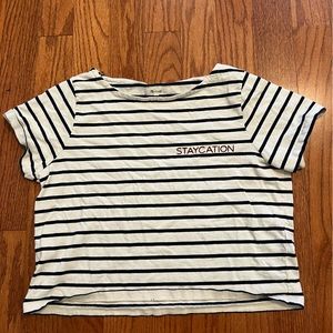 Madewell, small, striped t-shirt